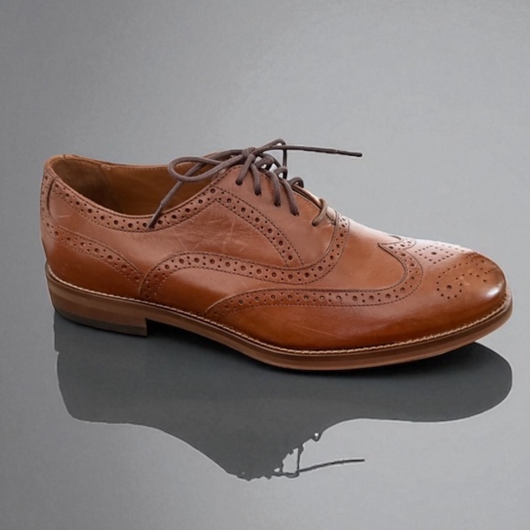 Johnston & Murphy SUTTON WINGTIP OXFORD Size 9